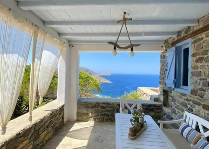 C & C _ Cycladic House With Endless Sea View *