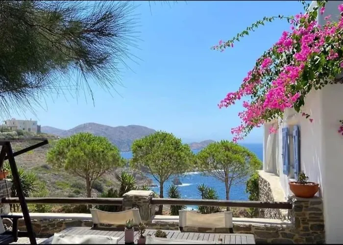 C & C _ Cycladic House With Endless Sea View * Ermoupoli